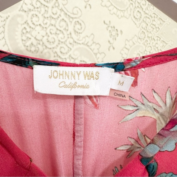 Johnny Was Malakye Paneled Maxi Cover Up Dress - Picture 4 of 16